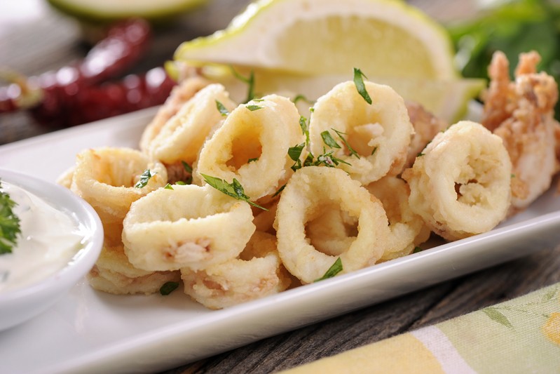 Calamari fritti croccanti
